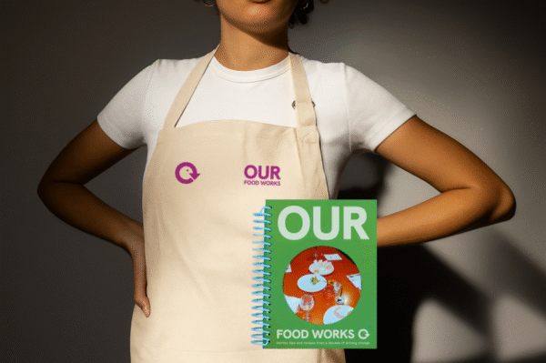 Food Works book & apron