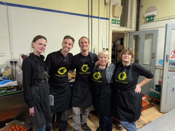 Food Works book, apron & workshop
