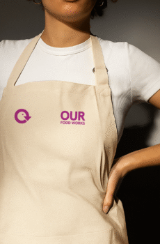 Our Food Works - Apron