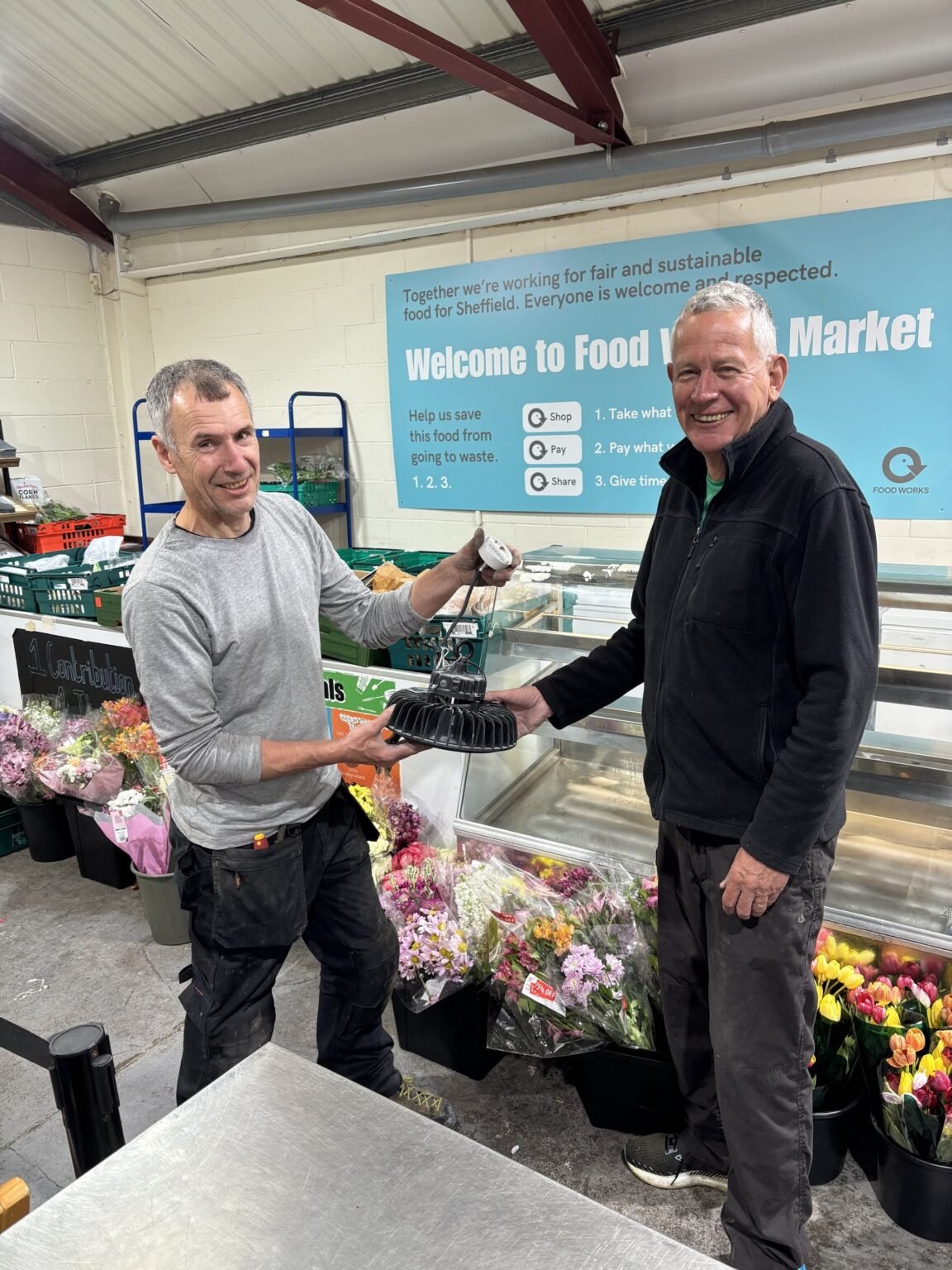 Shining a light on local support - Porter Pizza - Food Works